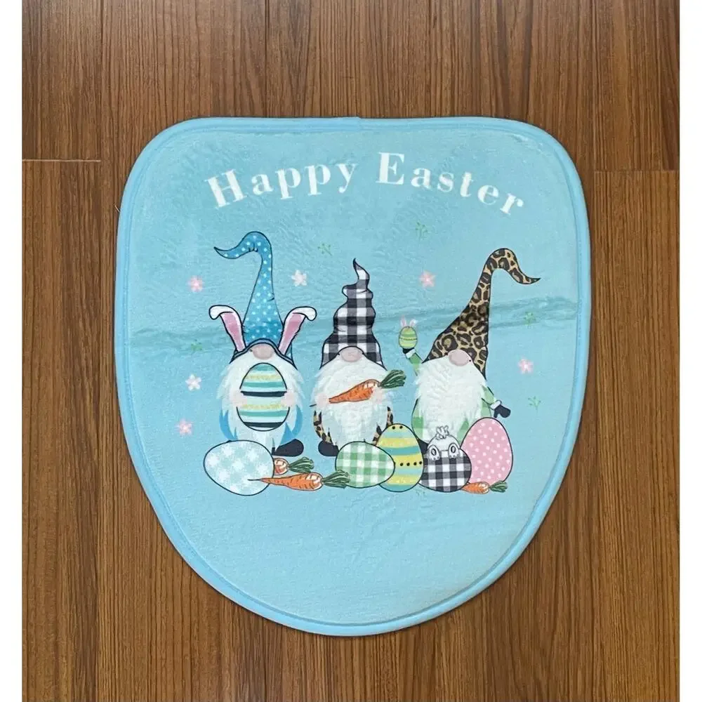Set of 3 Easter Gnomes Bathroom Set NEW